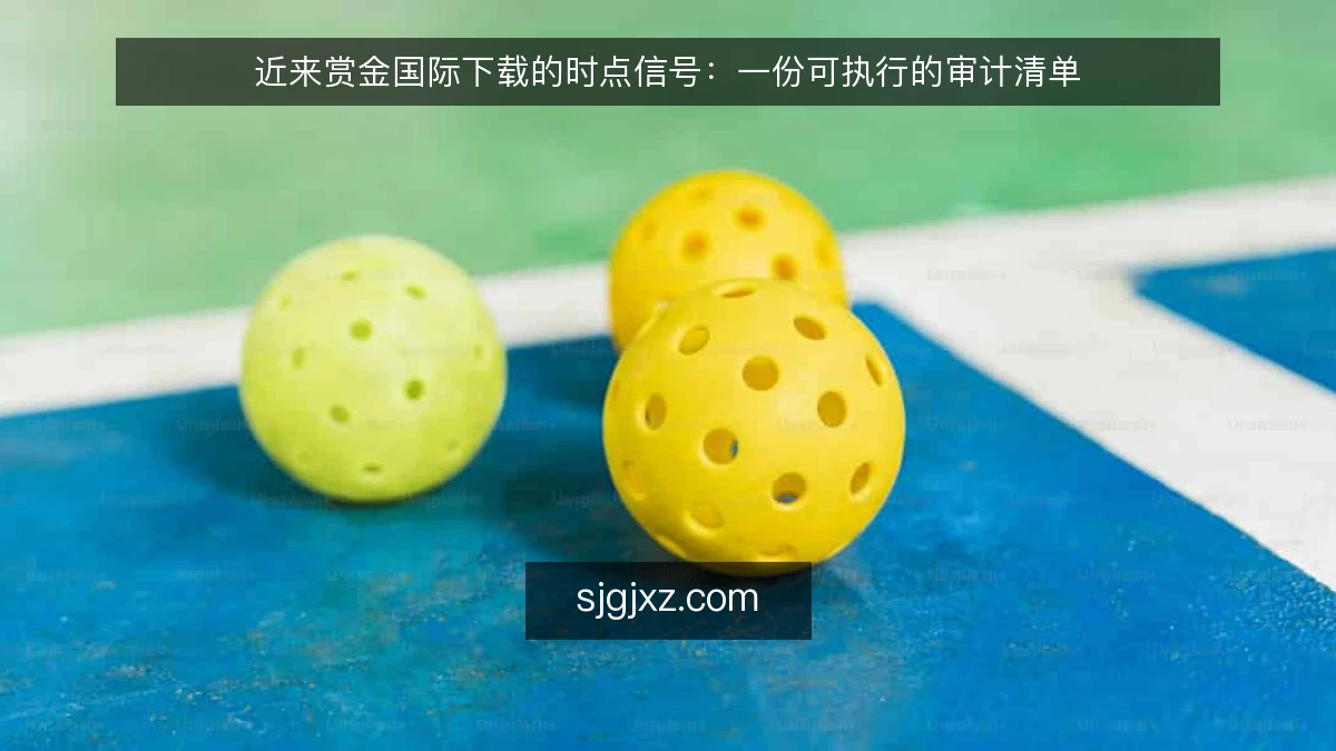 近来赏金国际下载的时点信号:一份可执行的审计清单